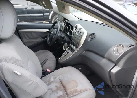 2009 Toyota Matrix S from USA, damaged, VIN 2T1LE40E69C005854